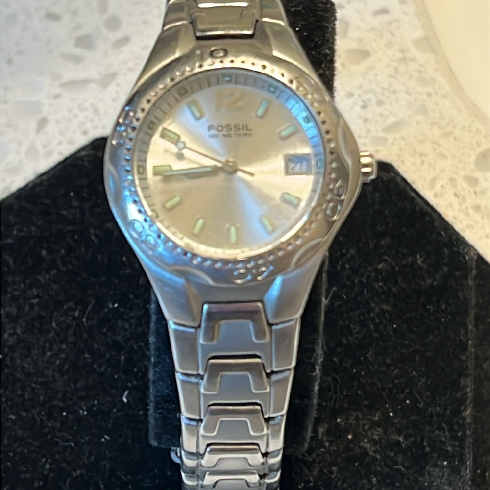 Fossil Watch fossil blue 100 meters